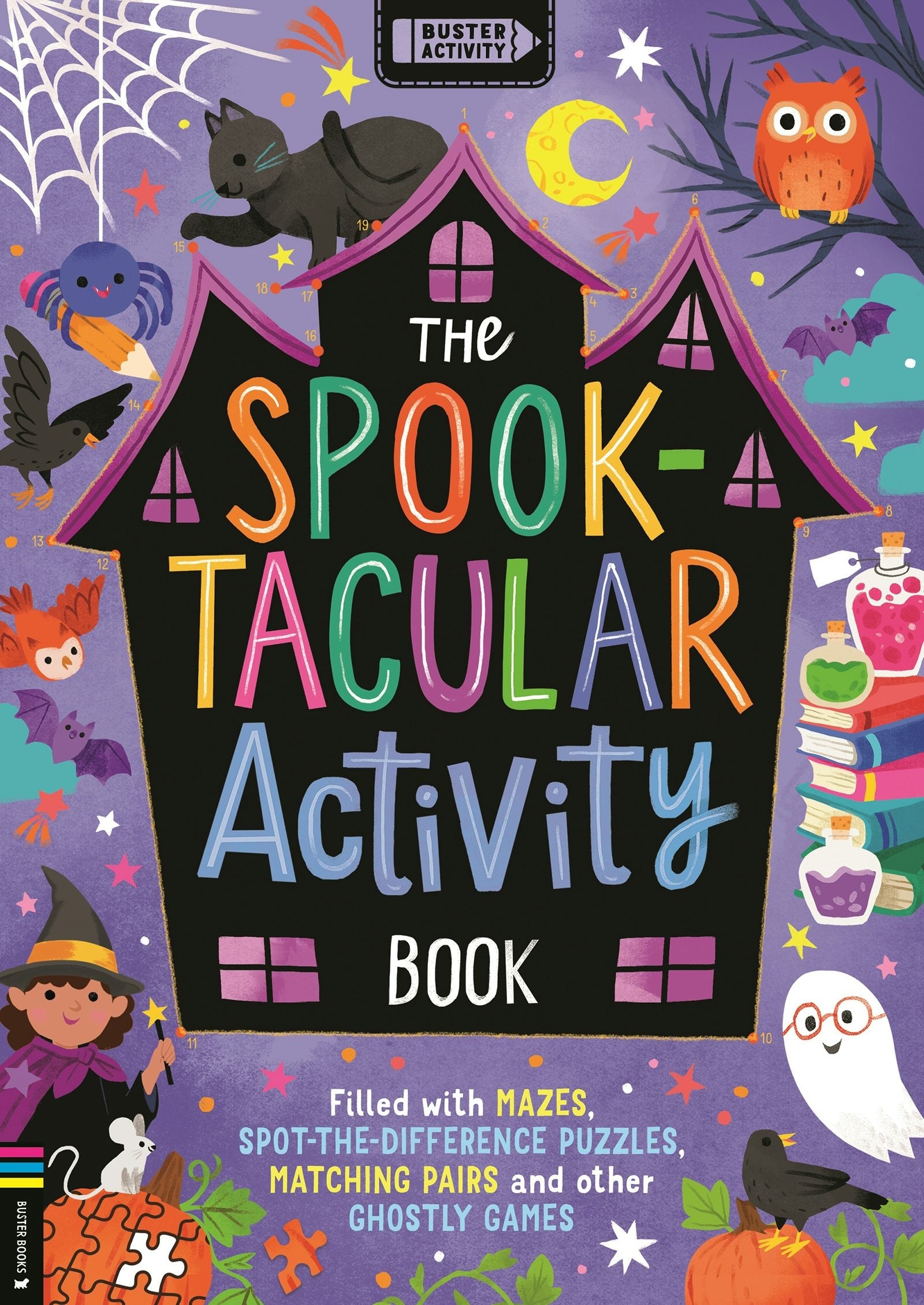 Book cover image for The Spook-tacular Activity Book ISBN: 9781837251056